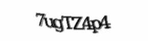 Security check image, please type the characters shown